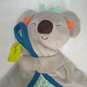 Adorable B Cuddly Stuffed Kuala Bear Baby Lovey Blanket